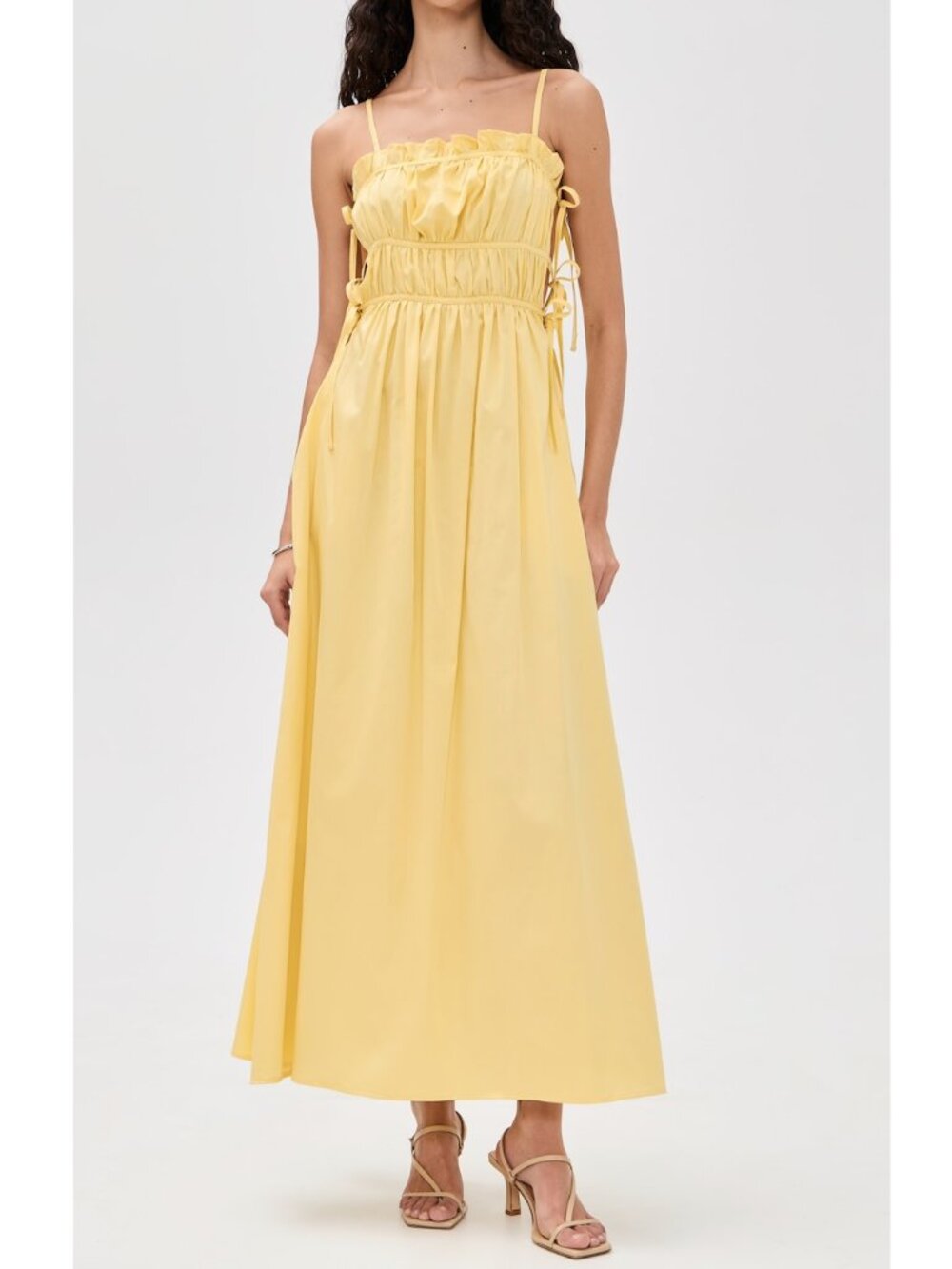 NWT Prime of Lime Sofia Dress Yellow Small